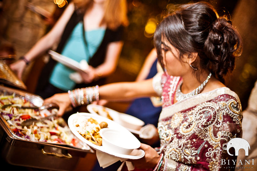 indian wedding food catering photo