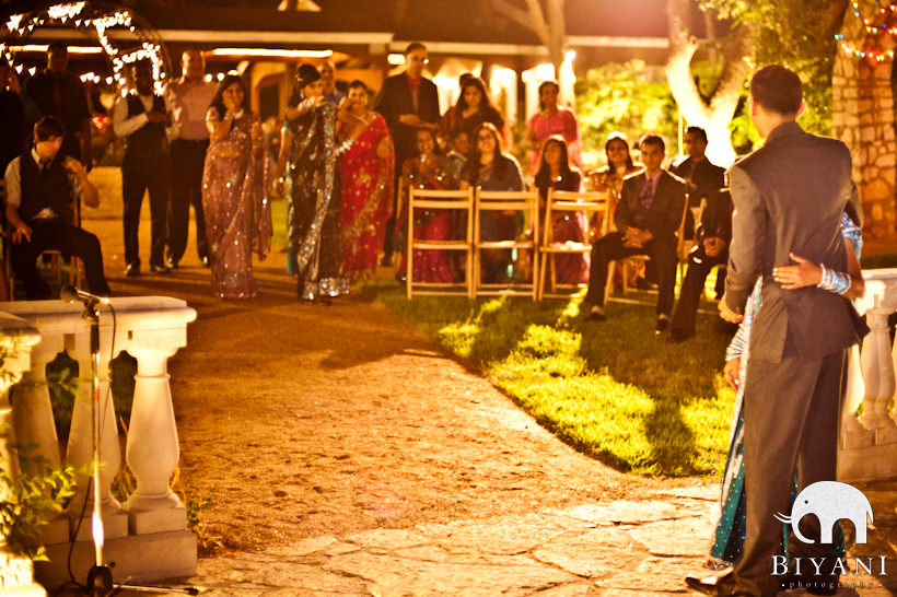 Indian Bride and Groom First Dance Photo