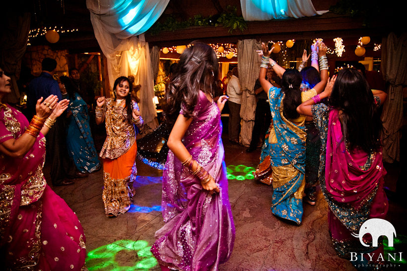 indian wedding party dance photo