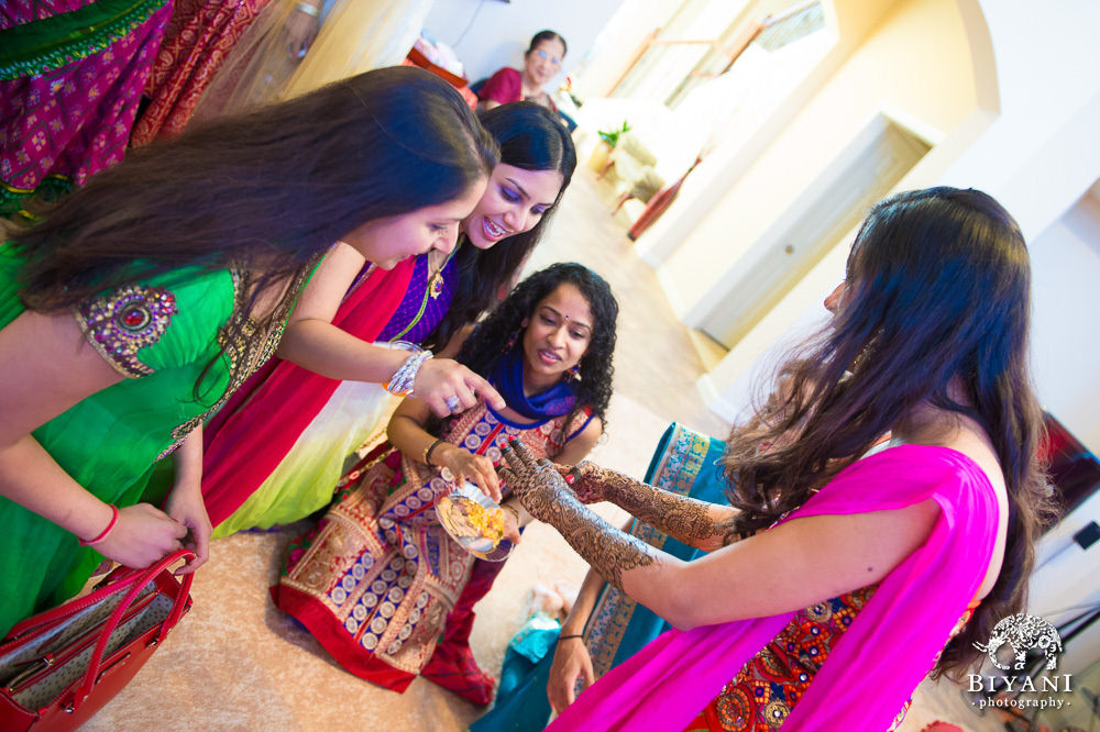 Bride and Bridemaids Mehndi