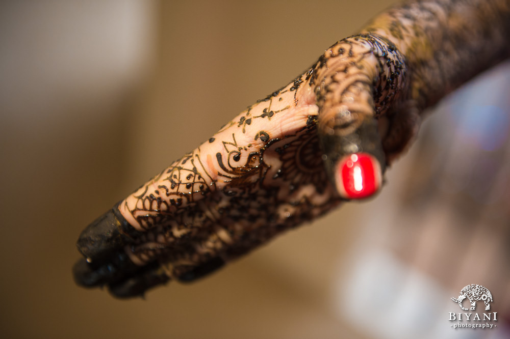Groom's name detail mehndi