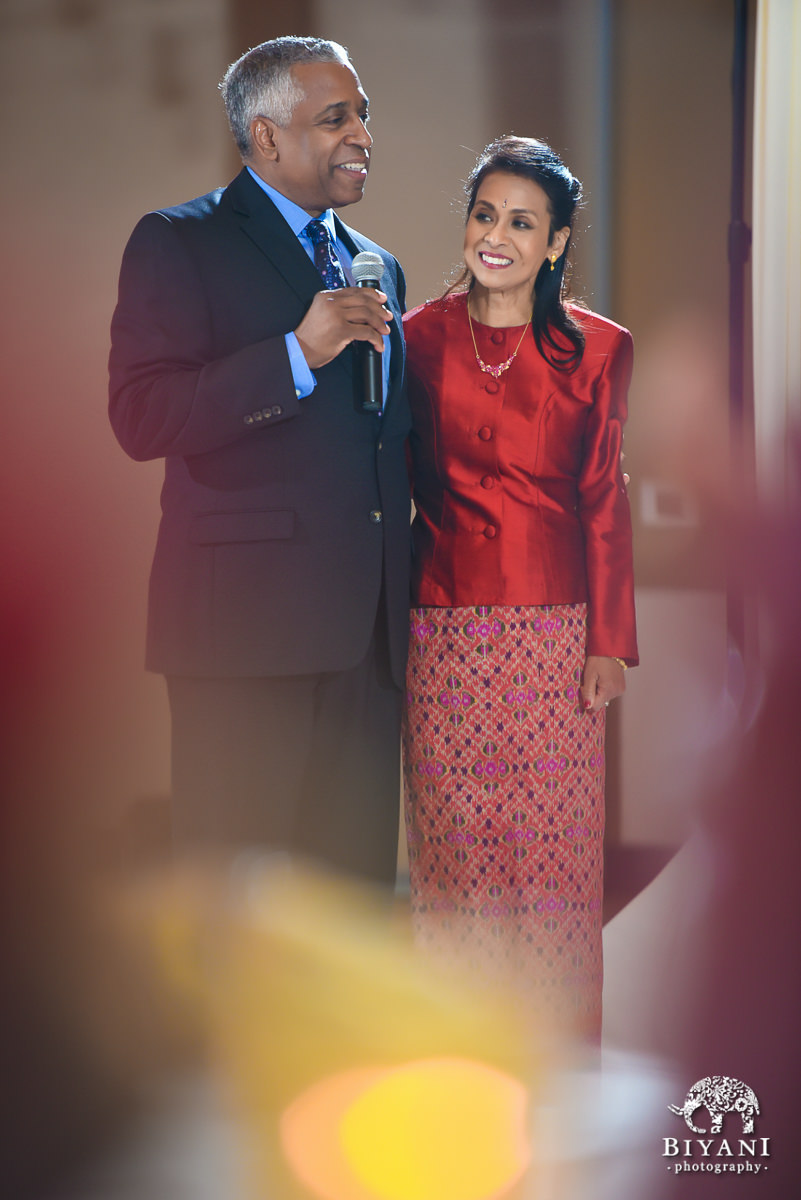 Grooms parents reception toast stafford center houston