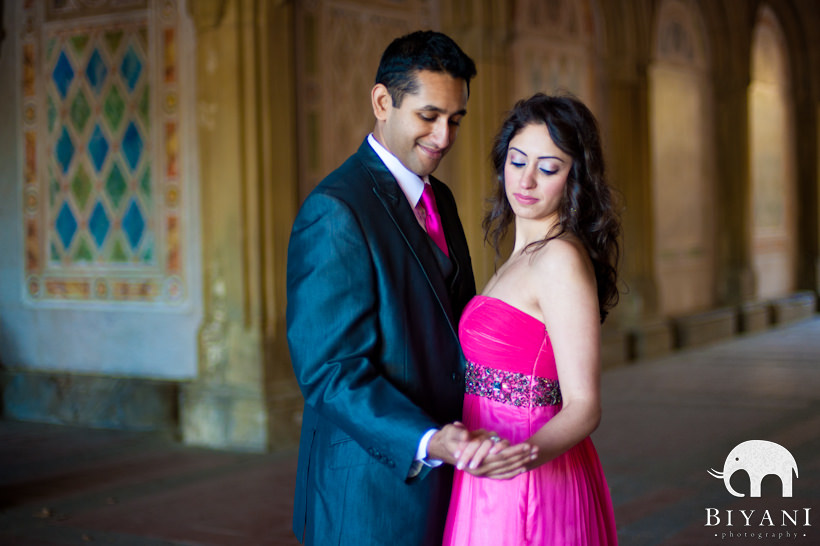 Divya & Praveen – Indian Engagement Photography, New York