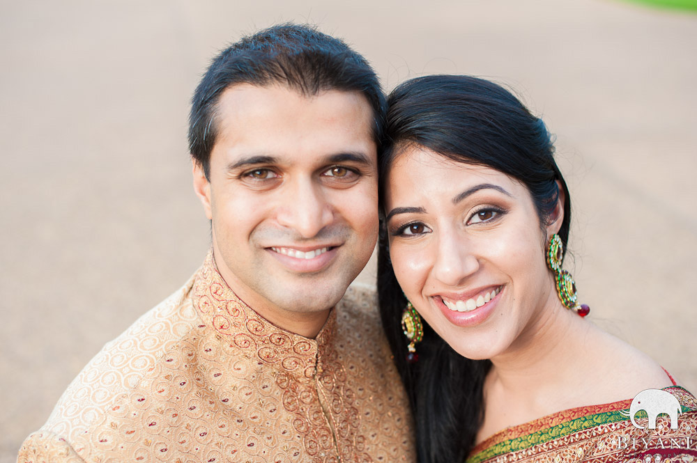 Indian Engagement Photo Shoot - Rice University, Houston, TX