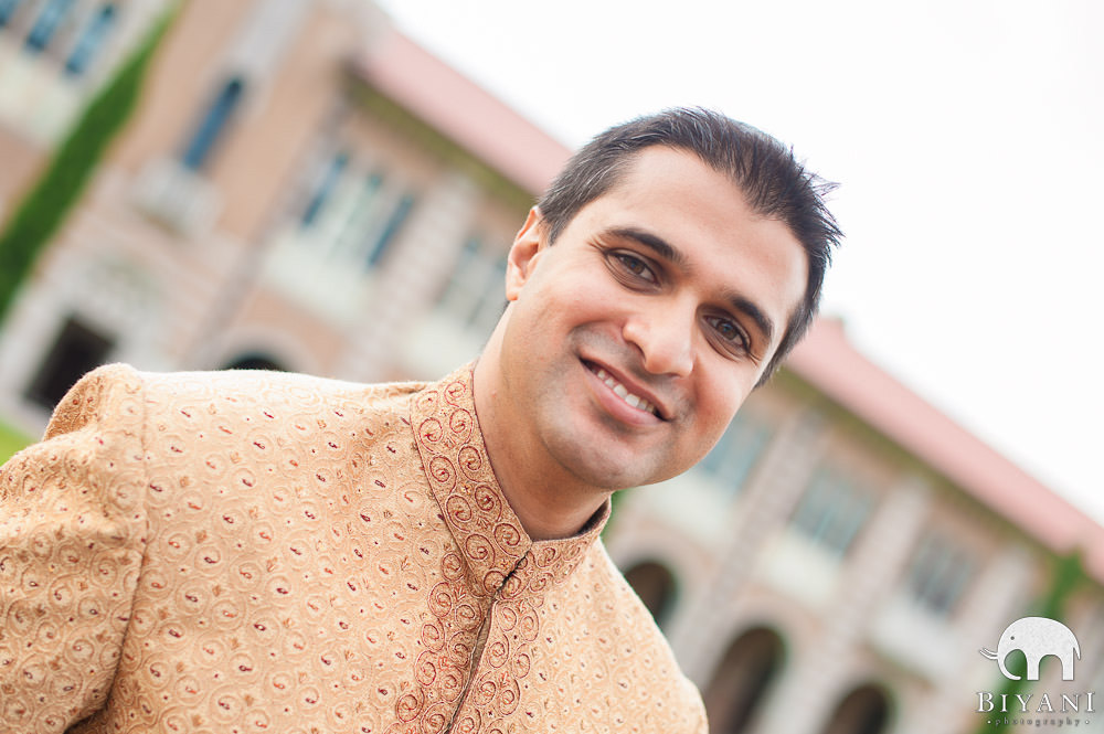 Indian Engagement Photo Shoot - Rice University, Houston, TX