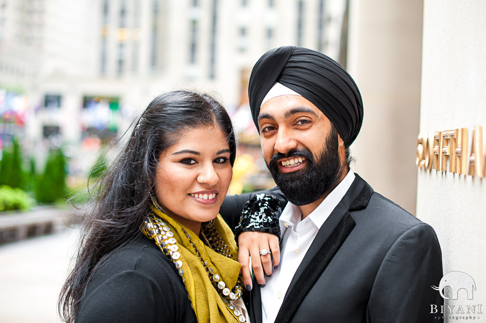New York Indian Engagement Photography