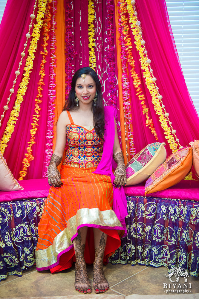 Indian Bride Mehndi