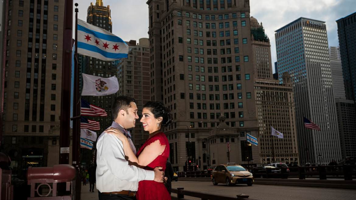 Chicago Engagement Photos – Geetika & Jay