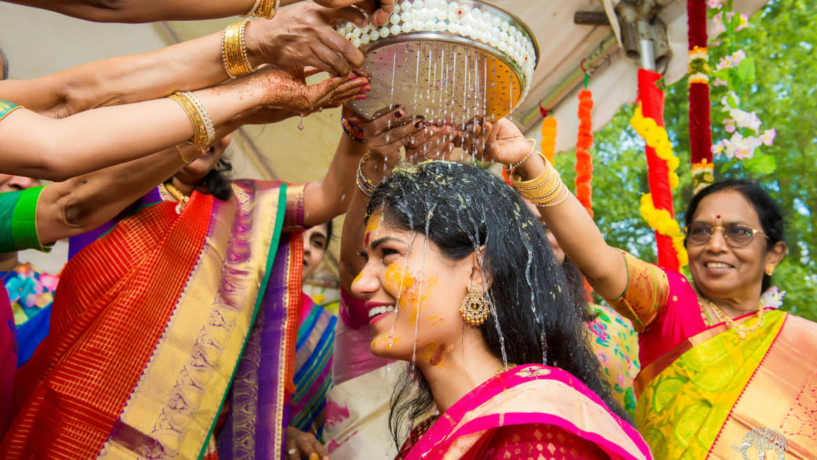 Telugu Wedding Haldi & Sangeet Photos – Bayou Pointe Event Center, Monroe, Louisiana