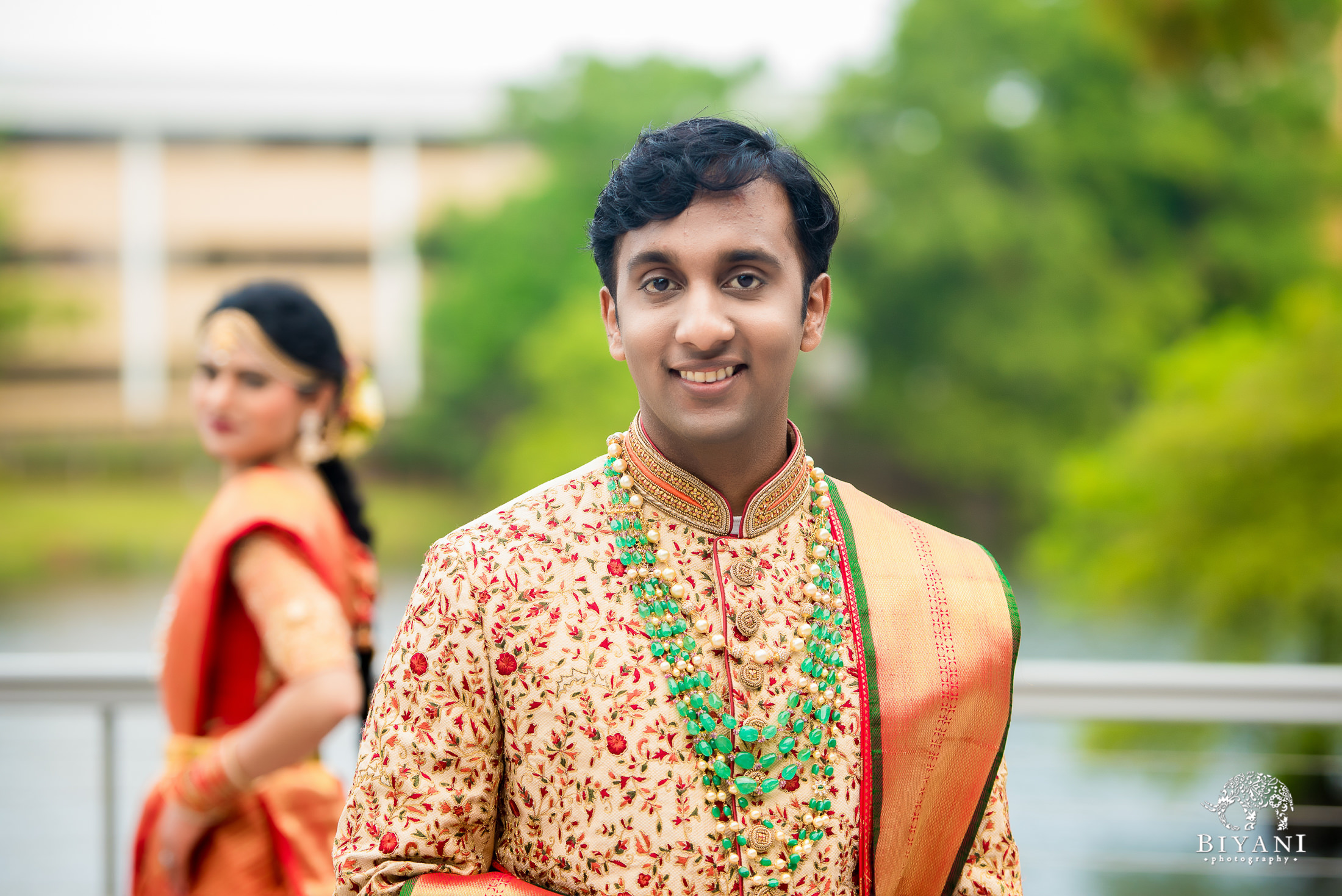 Telugu bride and groom