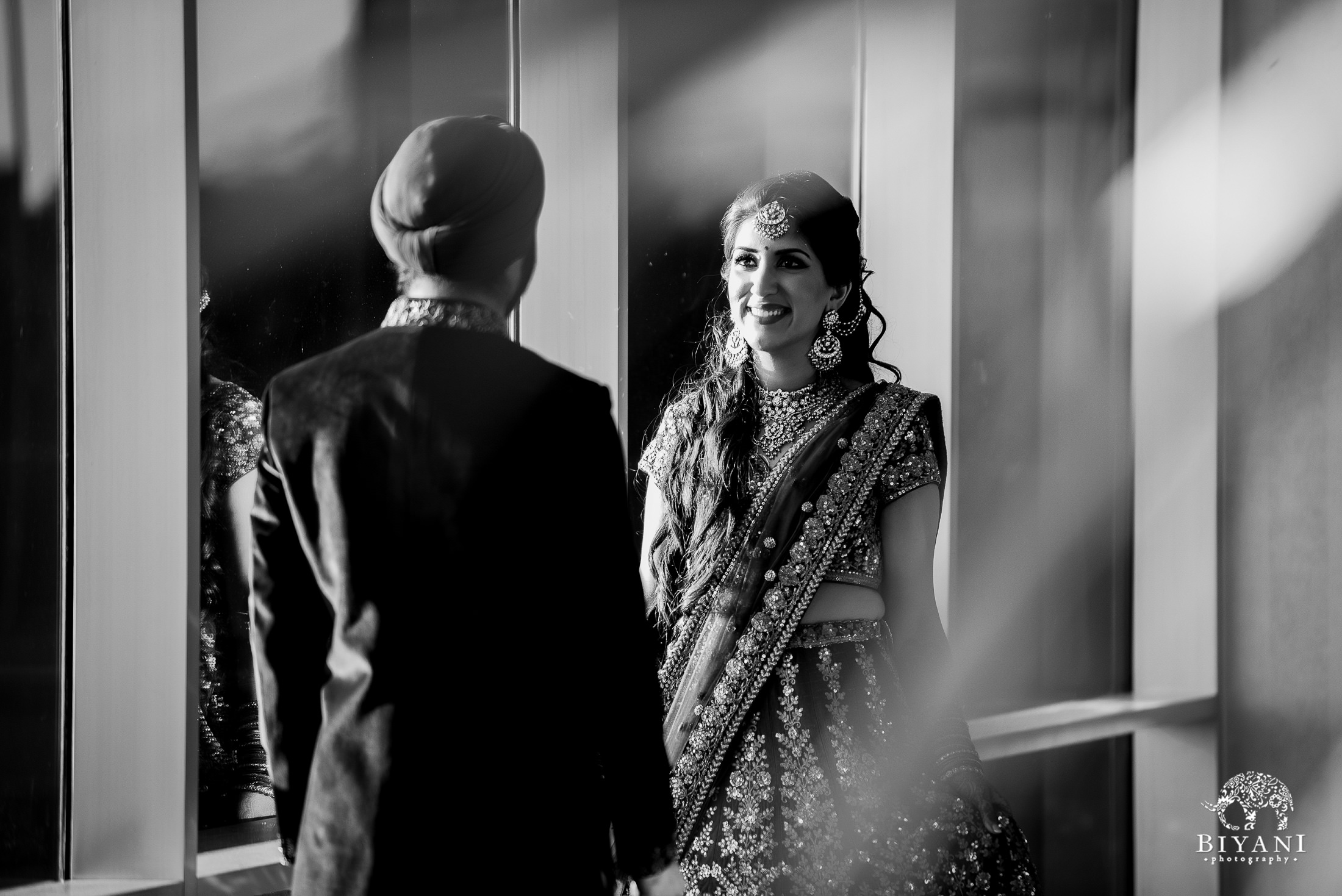 Punjabi bride and groom 