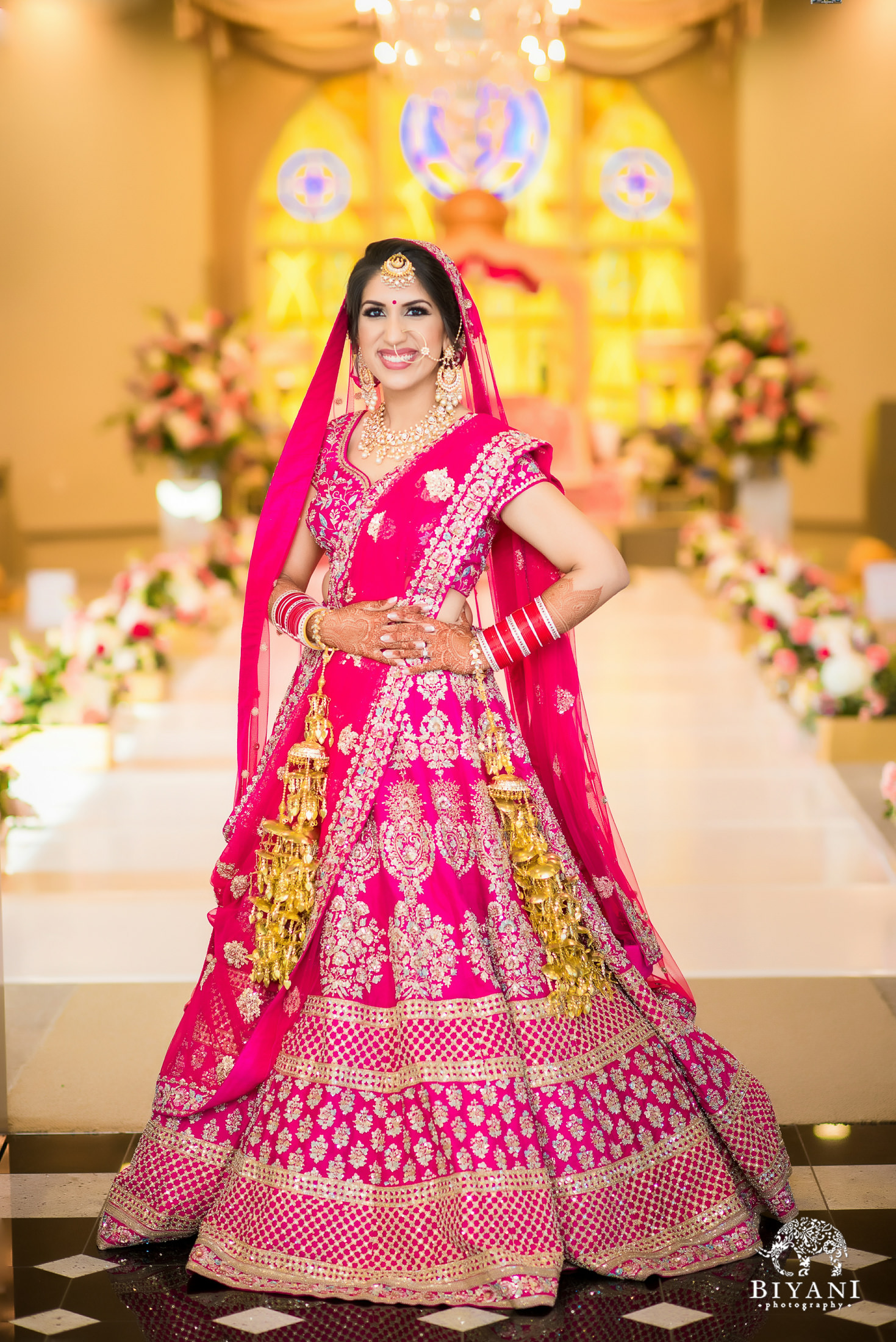 Punjabi Wedding Ceremony Bride