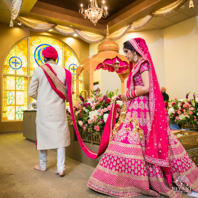 Punjabi Wedding Ceremony Gurdwara Sahib of SouthWest