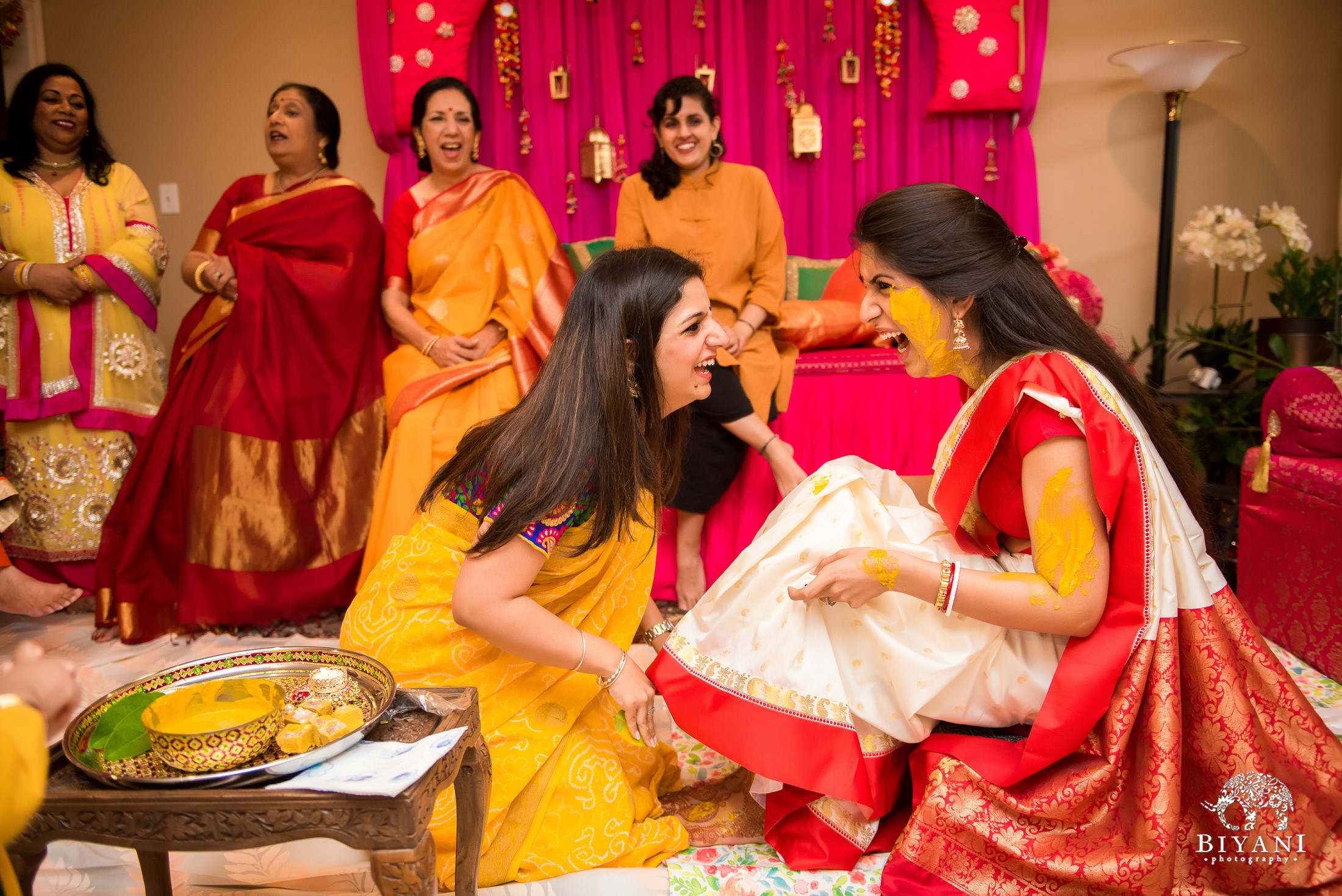 Sikh Wedding Haldi ceremony 