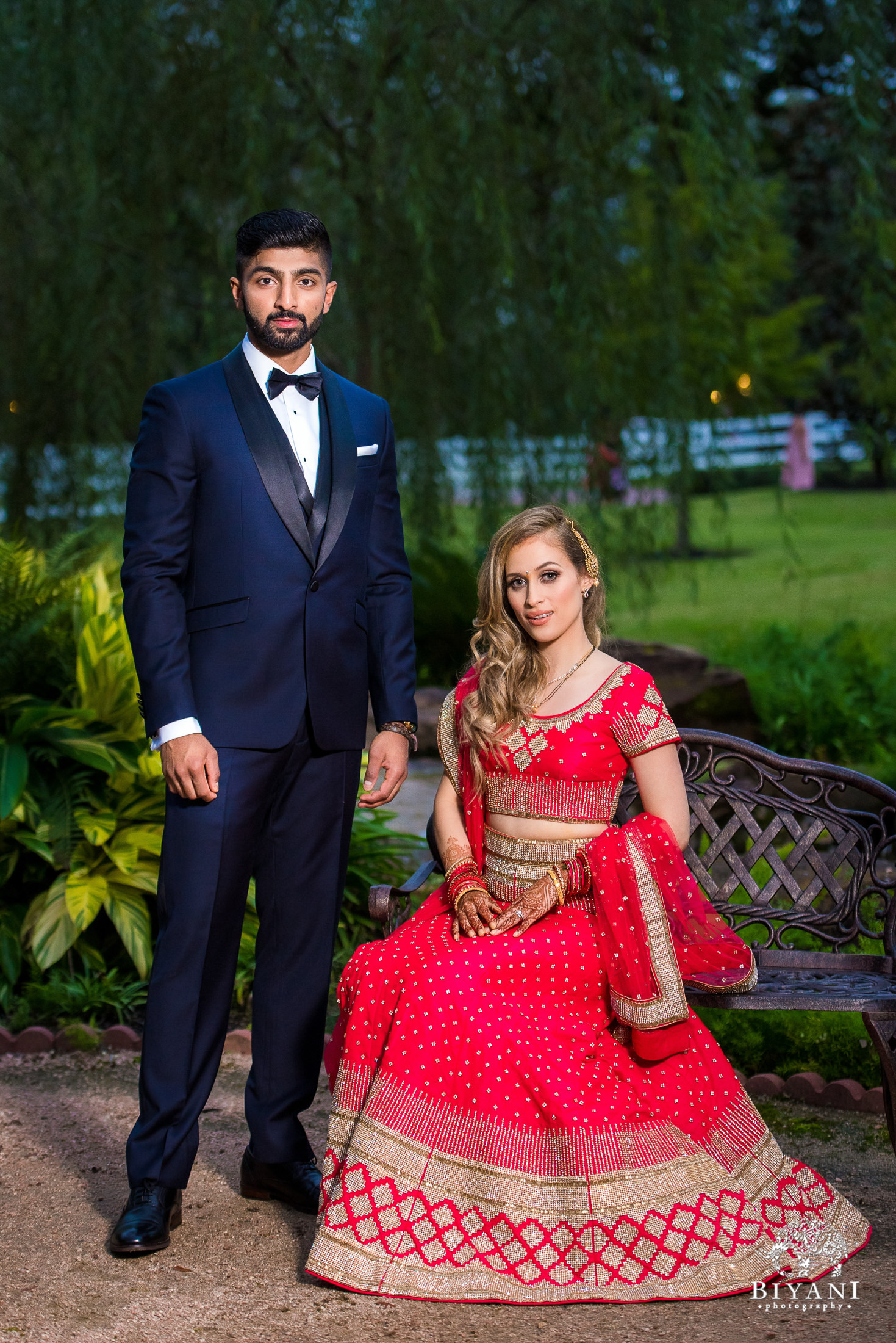 Indian Fusion Telugu Wedding Reception 