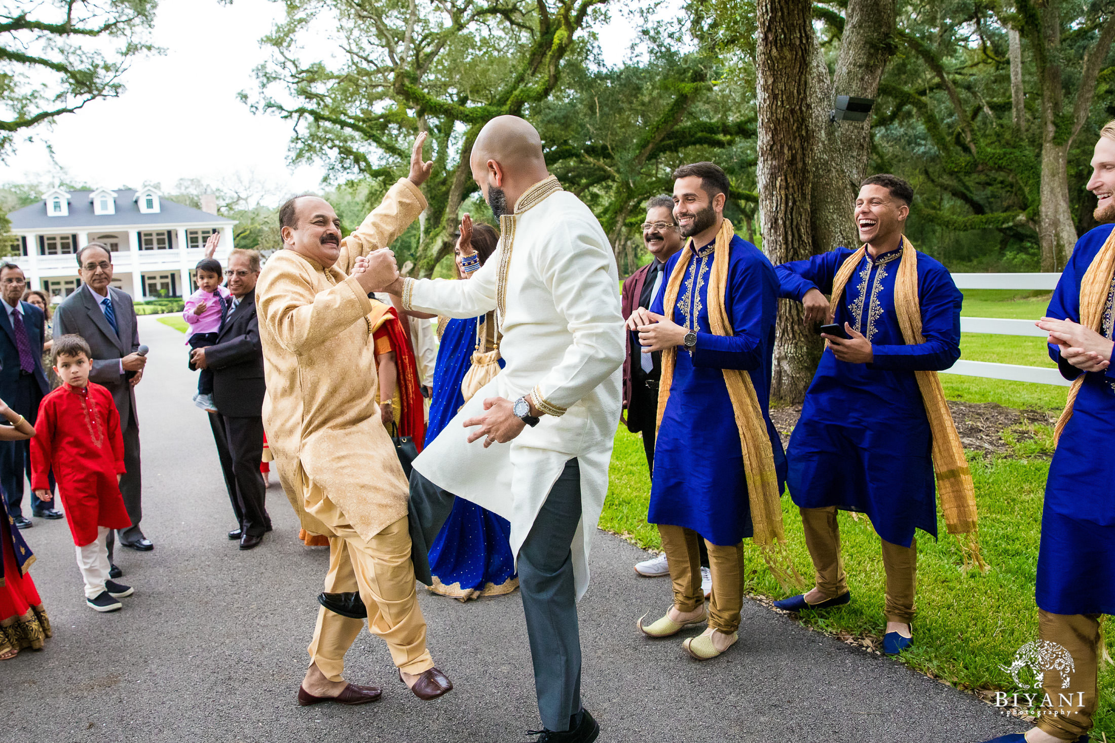 Outdoor Telugu Wedding Ceremony Baraat 