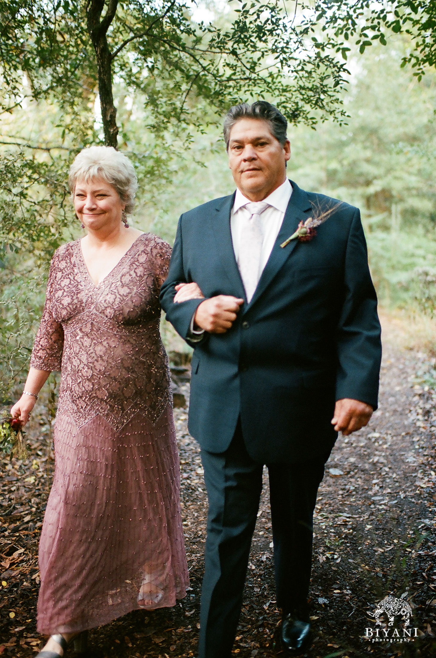 Mother and Father of the bride