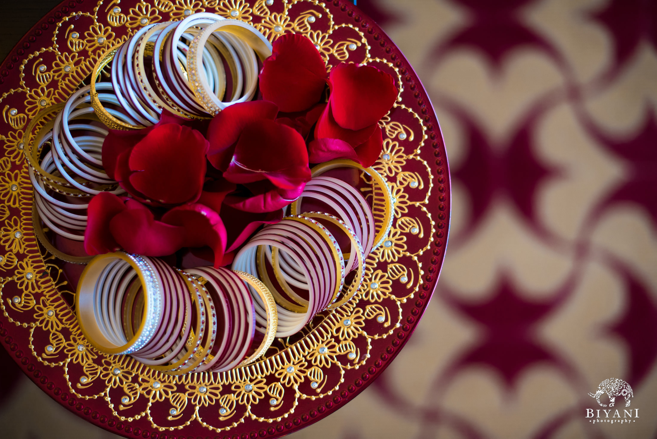 Indian Wedding bangles for the bride 