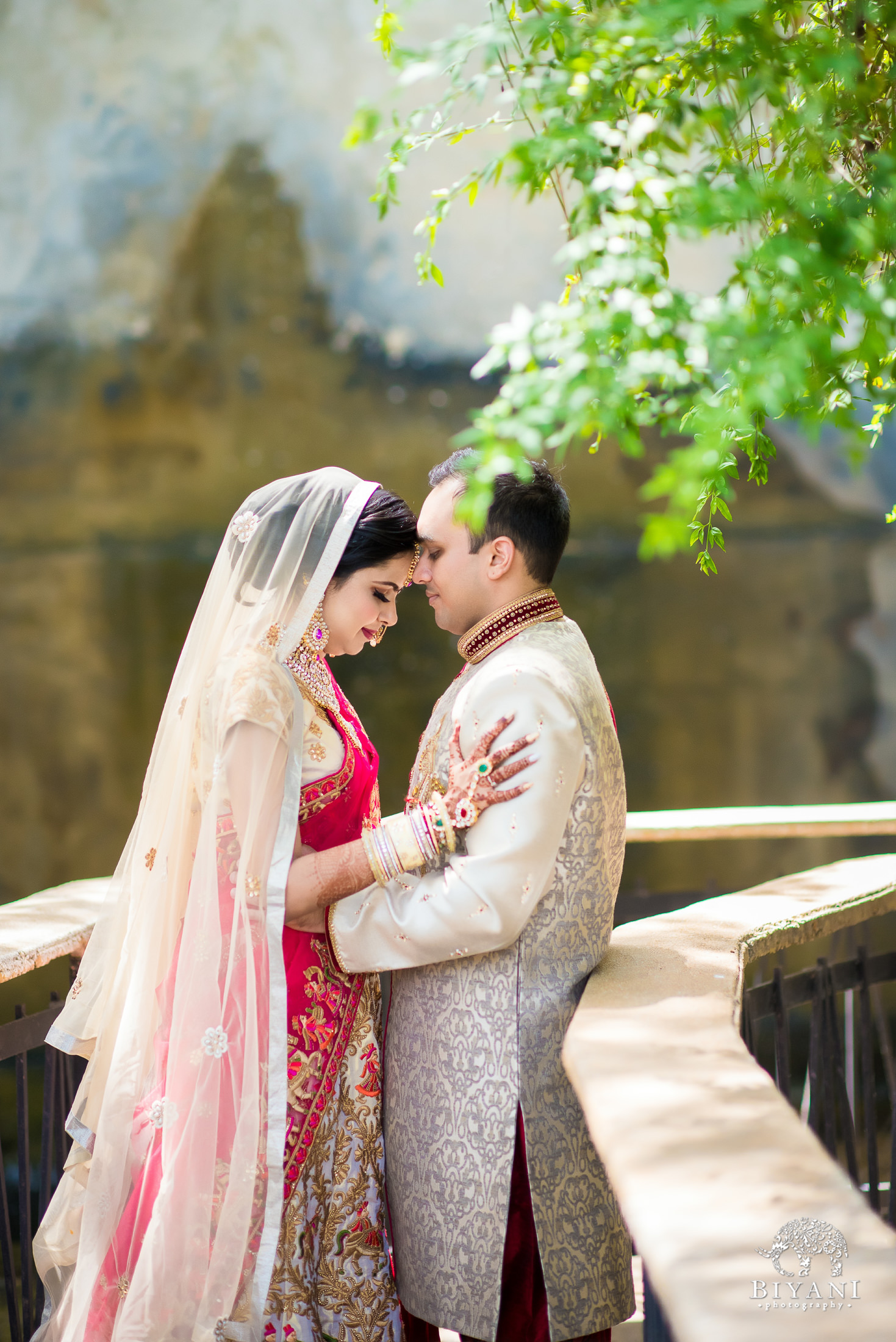 Indian Bride and Groom portraits 
