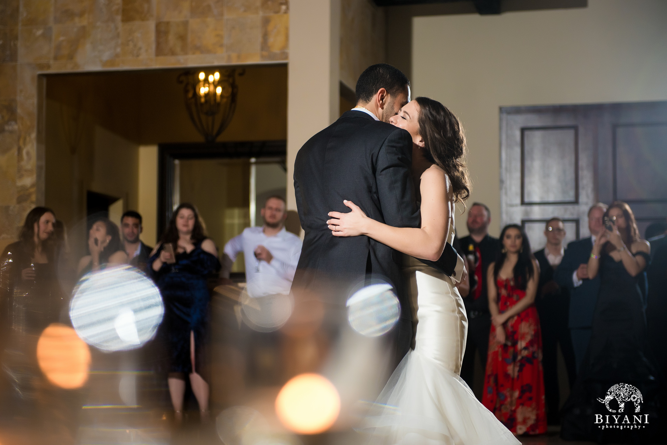 Houston Fusion Egyptian Wedding Reception Bride and Groom First Dance