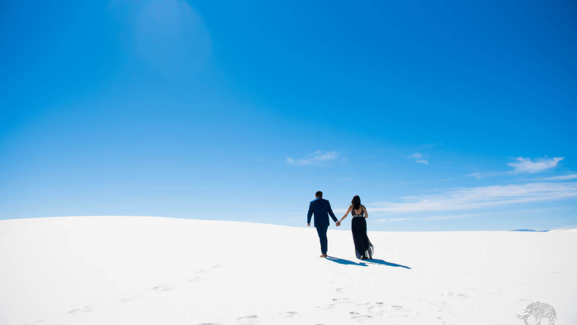 White Sands Indian Engagement Photos