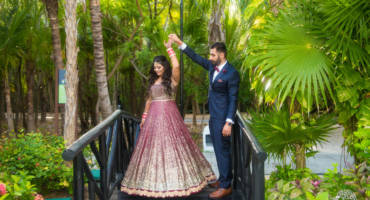 Cancun El Dorado Destination Indian Wedding Photos