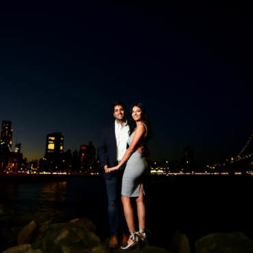 New York Indian Engagement Photos